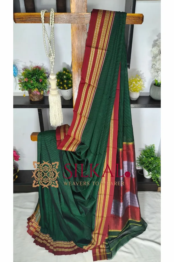 Ilkal_Bhavani_kaddi_Saree_SKL04331