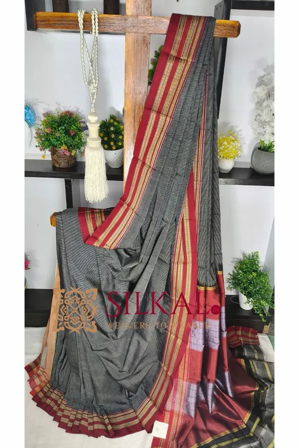 Ilkal_Bhavani_kaddi_Saree_SKL04332