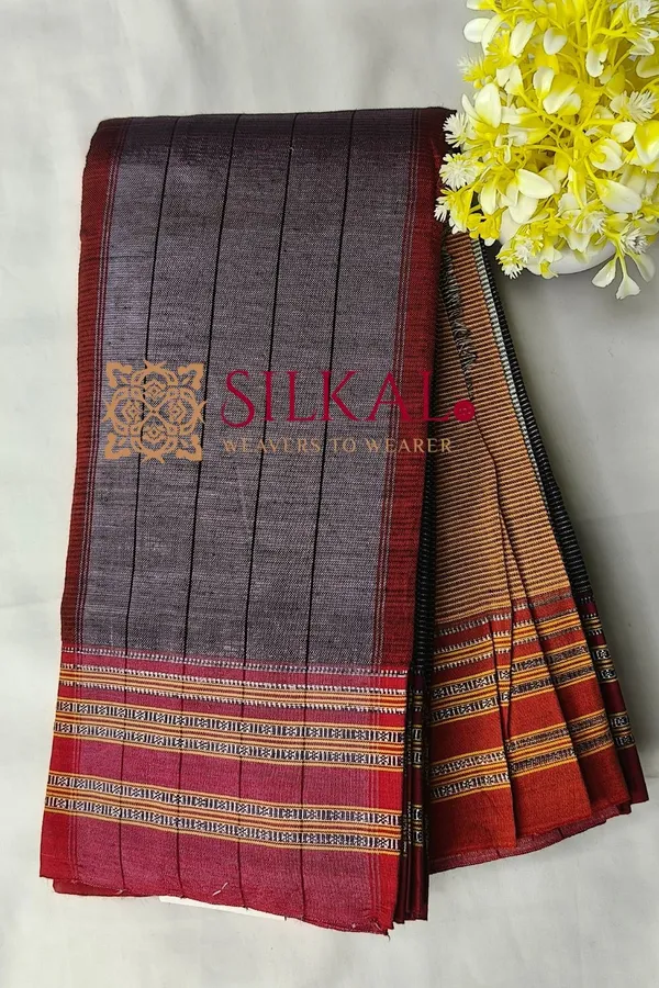 Ilkal_Bhavani_kaddi_Saree_SKL04332