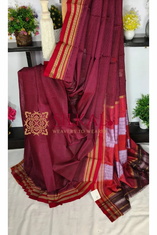 Ilkal_Bhavani_kaddi_Saree_SKL04333