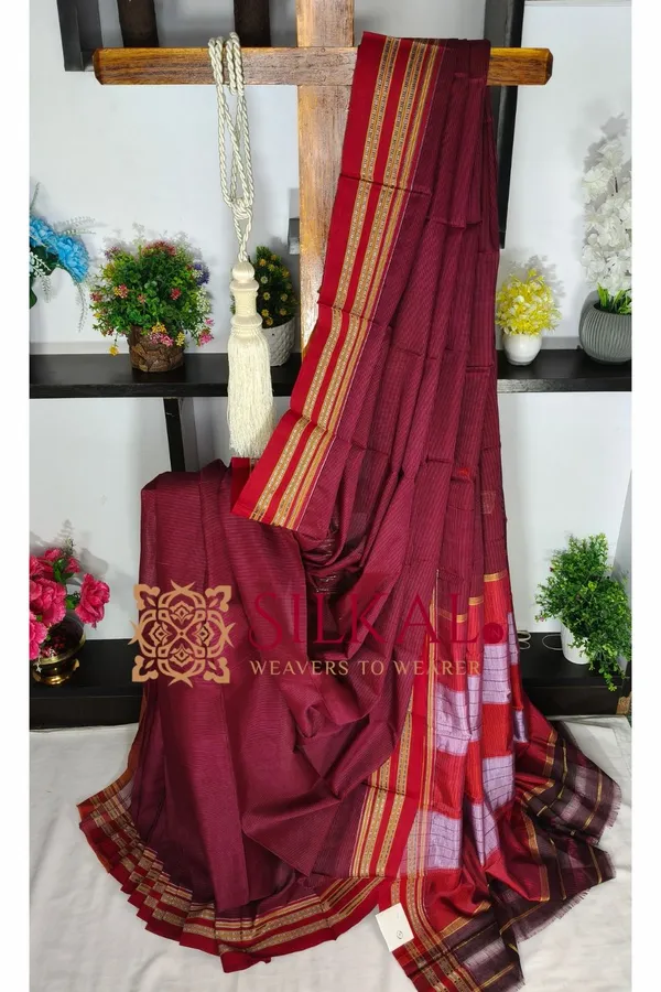Ilkal_Bhavani_kaddi_Saree_SKL04333