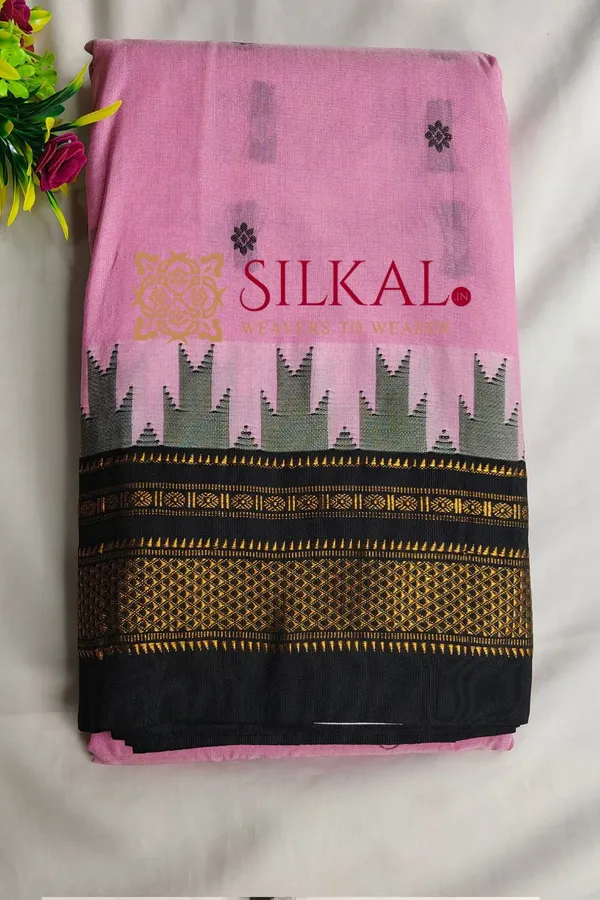 Ilkal_Butta_Cotton_Silk_Temple_Broder_Saree_SKL04159