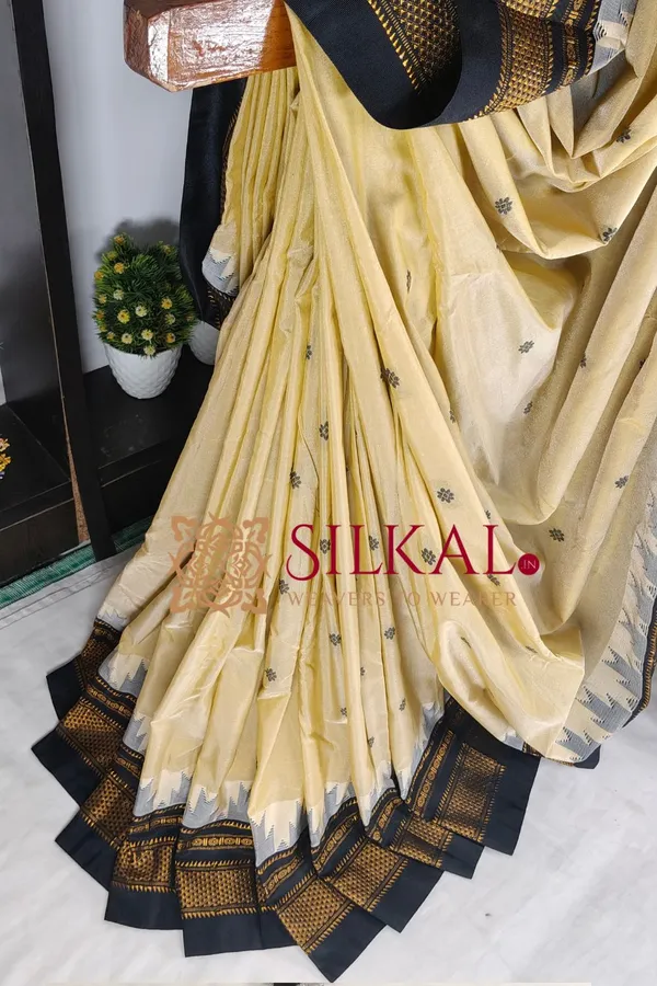 Ilkal_Butta_Cotton_Silk_Temple_Broder_Saree_SKL04160
