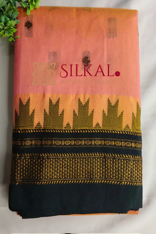 Ilkal_Butta_Cotton_Silk_Temple_Broder_Saree_SKL04164