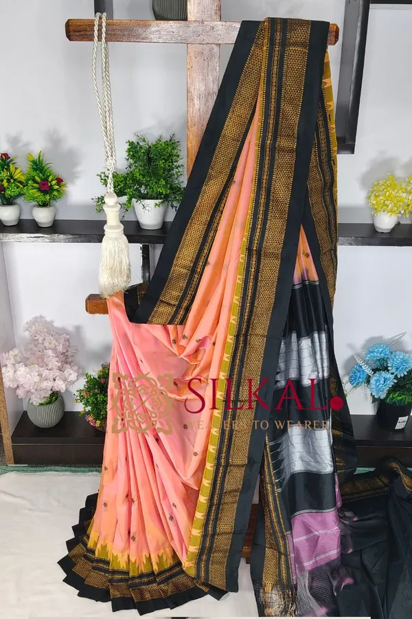 Ilkal_Butta_Cotton_Silk_Temple_Broder_Saree_SKL04164