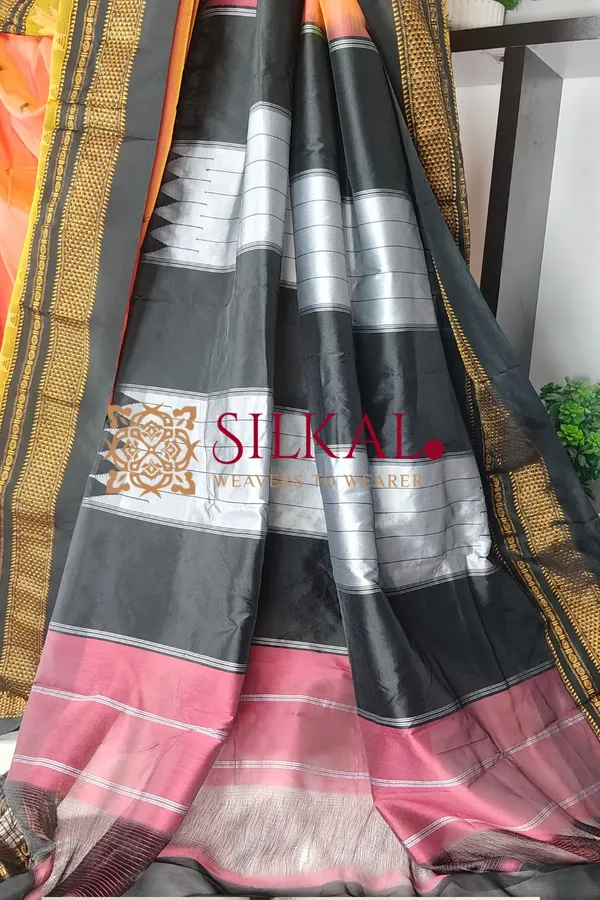 Ilkal_Butta_Cotton_Silk_Temple_Broder_Saree_SKL04165