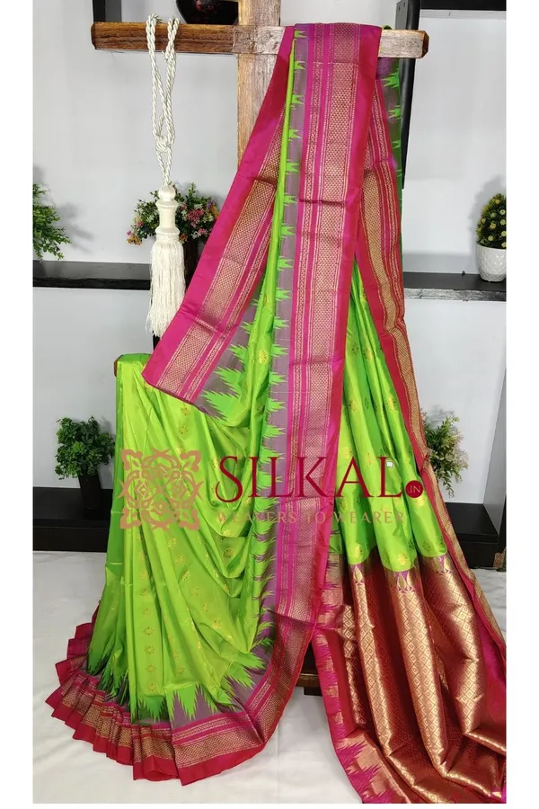 Ilkal_Butta_Pure_Silk_Saree_SKL03723
