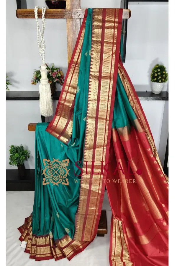 Ilkal_Butta_Pure_Silk_Saree_SKL03724