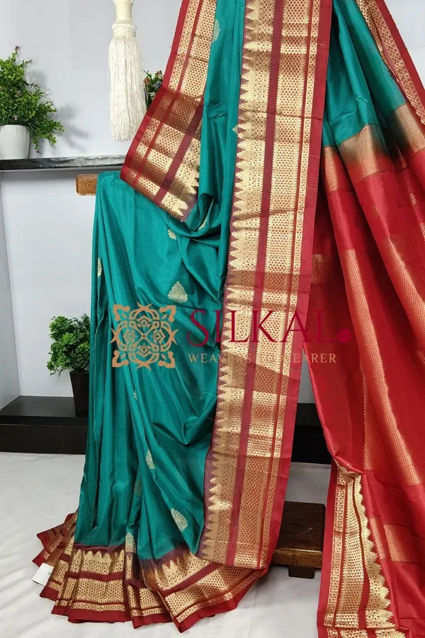 Ilkal_Butta_Pure_Silk_Saree_SKL03724