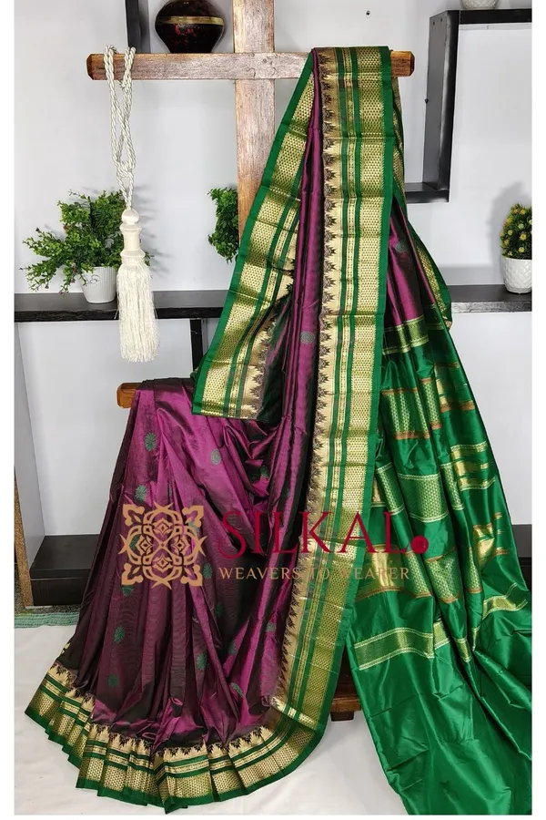 Ilkal_Butta_Pure_Silk_Saree_SKL03726