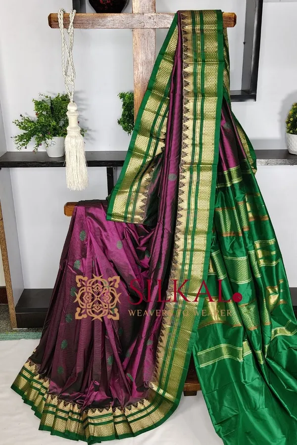 Ilkal_Butta_Pure_Silk_Saree_SKL03726