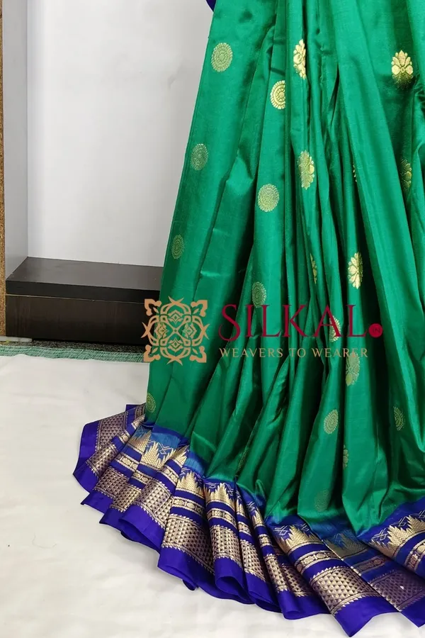 Ilkal_Butta_Pure_Silk_Saree_SKL03728