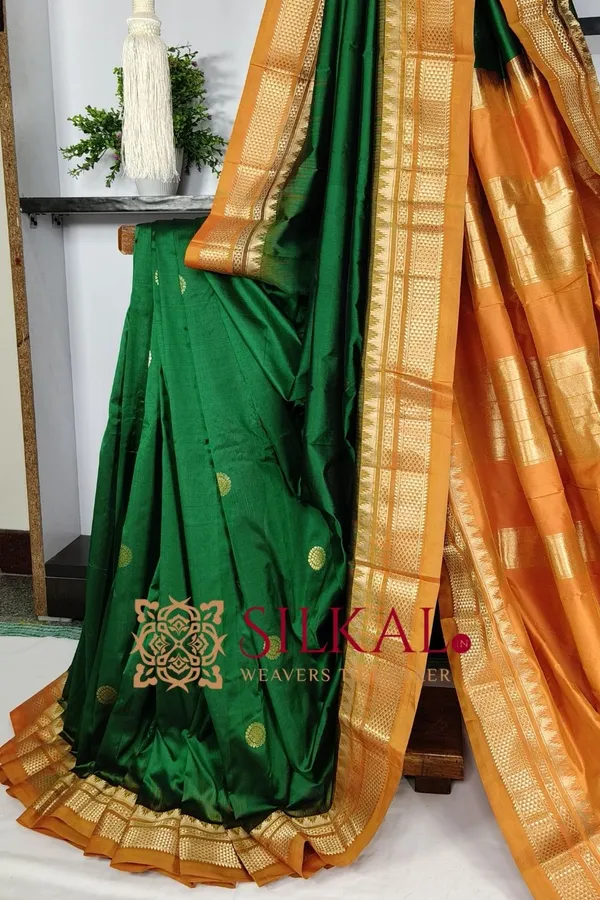Ilkal_Butta_Pure_Silk_Saree_SKL03729