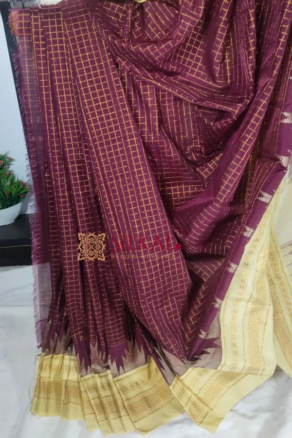 Ilkal_Chadarunga_Cotton_Silk_Saree_Saree_Code-_SKL1854