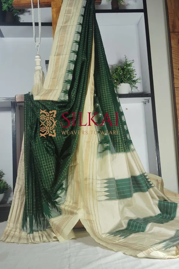Ilkal_Chadarunga_Cotton_Silk_Saree_Code-_SKL1881