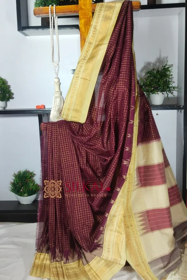 Ilkal_Chadarunga_Cotton_Silk_Saree_Saree_Code-_SKL1854