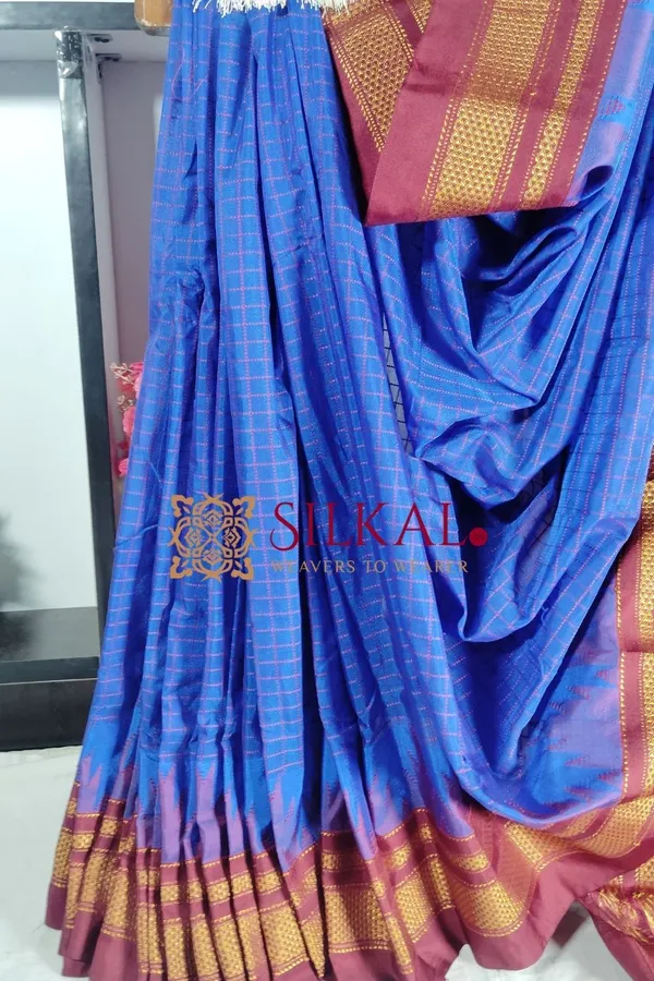 Ilkal_Chaduranga__saree_SKL2013