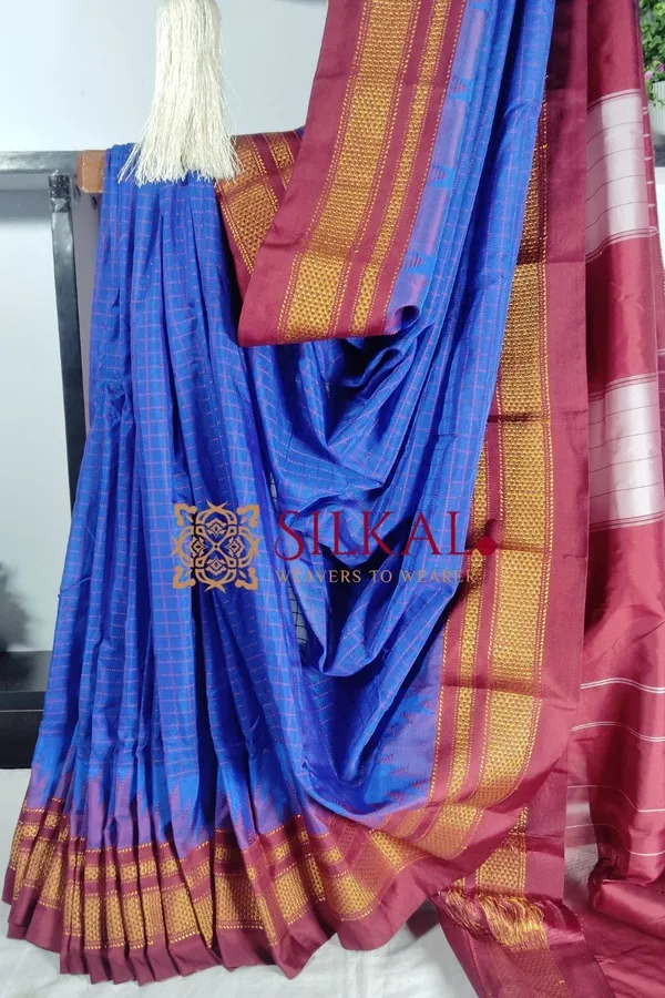 Ilkal_Chaduranga__saree_SKL2013