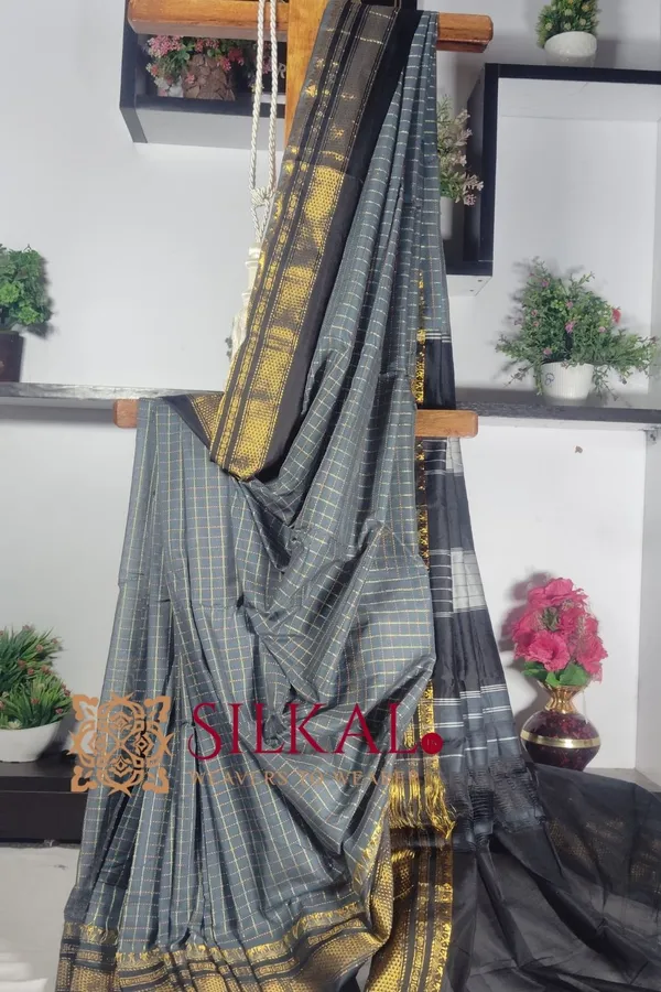 Ilkal_Chandrunga_Cotton_Silk_Saree_Code-_SKL1809