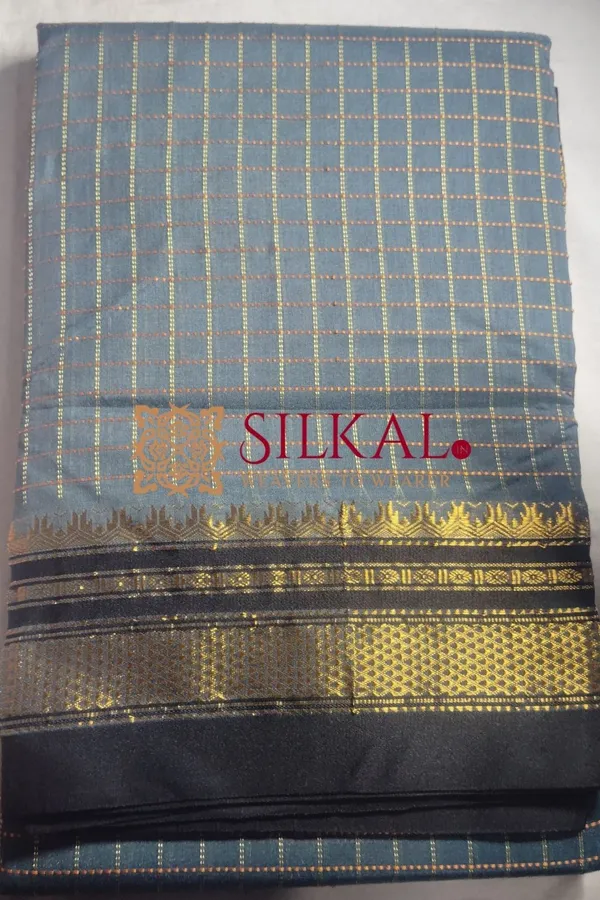 Ilkal_Chandrunga_Cotton_Silk_Saree_Code-_SKL1809