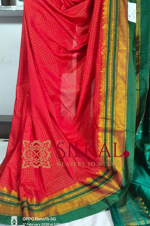 Ilkal_Chandrunga_Cotton_Silk_Saree_SKL03281