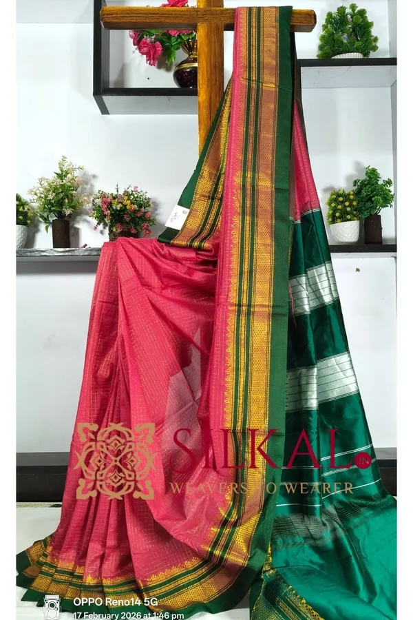Ilkal_Chandrunga_Cotton_Silk_Saree_SKL03283