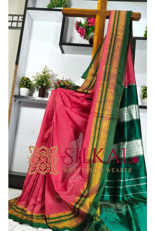 Ilkal_Chandrunga_Cotton_Silk_Saree_SKL03283