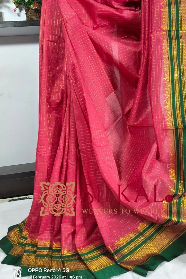 Ilkal_Chandrunga_Cotton_Silk_Saree_SKL03283