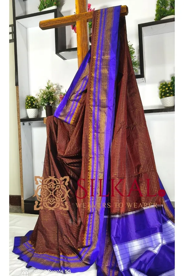 Ilkal_Chandrunga_Cotton_Silk_Saree_SKL03285