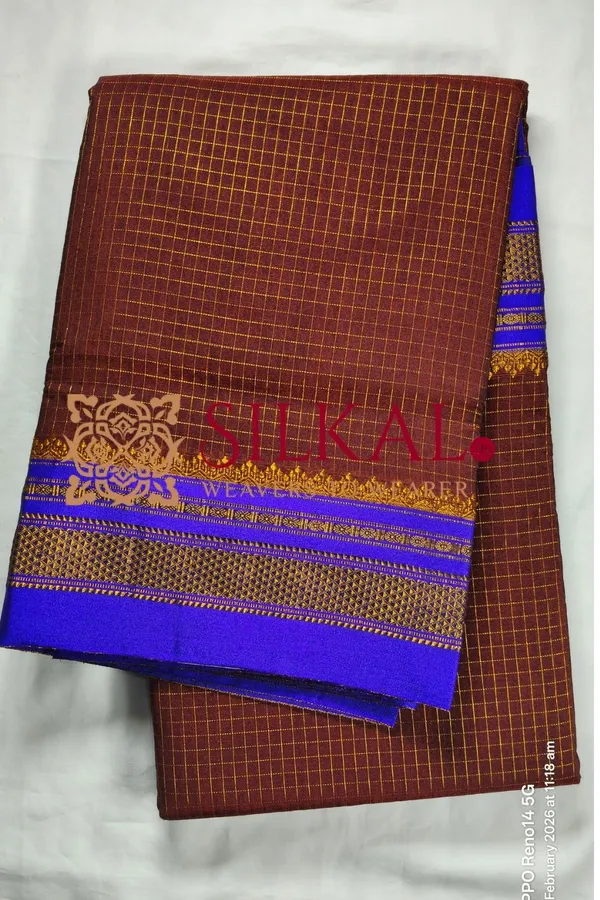 Ilkal_Chandrunga_Cotton_Silk_Saree_SKL03285