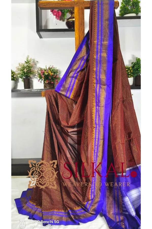 Ilkal_Chandrunga_Cotton_Silk_Saree_SKL03285