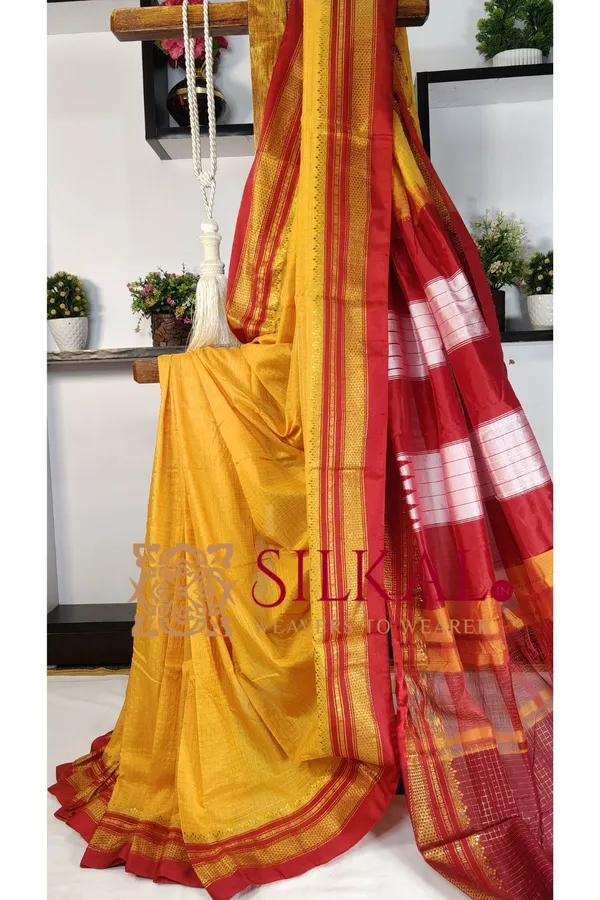 Ilkal_Chandrunga_Cotton_Silk_Saree_SKL03393