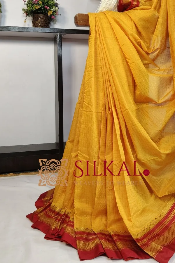 Ilkal_Chandrunga_Cotton_Silk_Saree_SKL03393