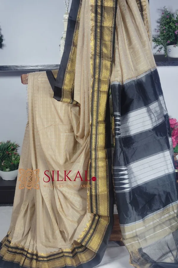 Ilkal_Chandrunga_Cotton_Silk_Saree_Code-_SKL1813