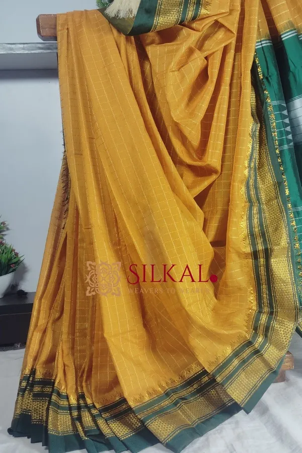 Ilkal_Chandrunga_Cotton_Silk_Saree_Code-_SKL1812