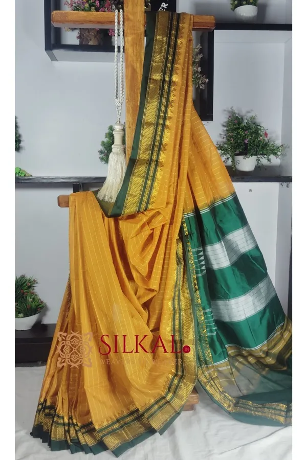 Ilkal_Chandrunga_Cotton_Silk_Saree_Code-_SKL1812