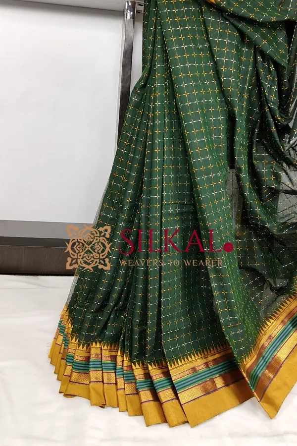 Ilkal_Cotton_Chikki_Star_Saree_Saree_Code-_SKL1000000