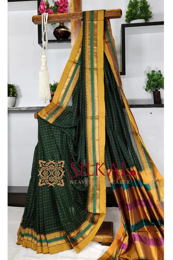 Ilkal_Cotton_Chikki_Star_Saree_Saree_Code-_SKL1000000