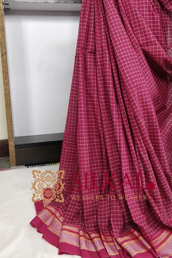 Ilkal_Cotton_Silk_Chikki_Paras_Handloom_Saree_Saree_Code-_SKL3230