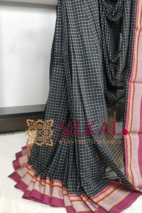 Ilkal_Cotton_Silk_Chikki_Paras_Handloom_Saree_Saree_Code-_SKL3231
