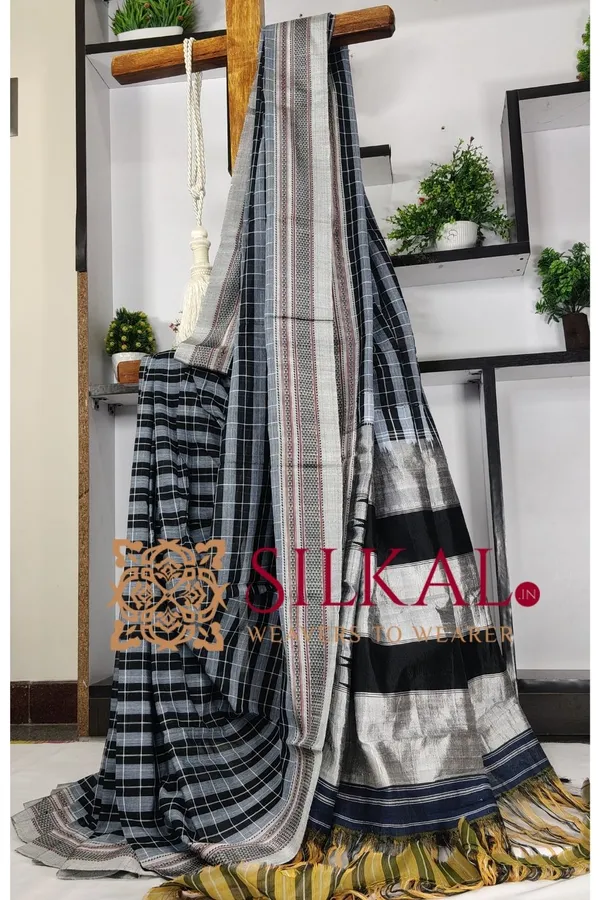 Ilkal_Cotton_Silk_Chikki_Paras_Handloom_Saree_Saree_Code-_SKL3234