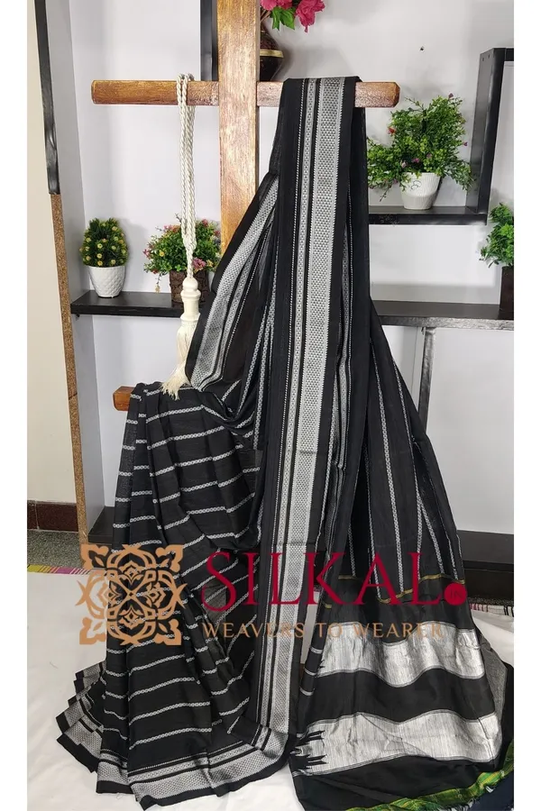 Ilkal_Cotton_Silk_Chikki_Paras_Handloom_Saree_Saree_Code-_SKL3243