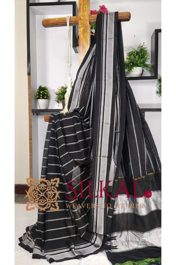 Ilkal_Cotton_Silk_Chikki_Paras_Handloom_Saree_Saree_Code-_SKL3243