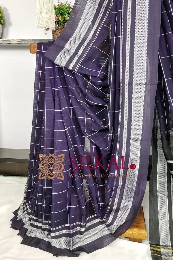 Ilkal_Cotton_Silk_Chikki_Paras_Handloom_Saree_Saree_Code-_SKL3244