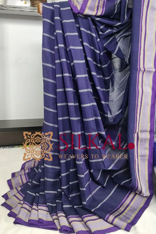 Ilkal_Cotton_Silk_Chikki_Paras_Handloom_Saree_Saree_Code-_SKL3245