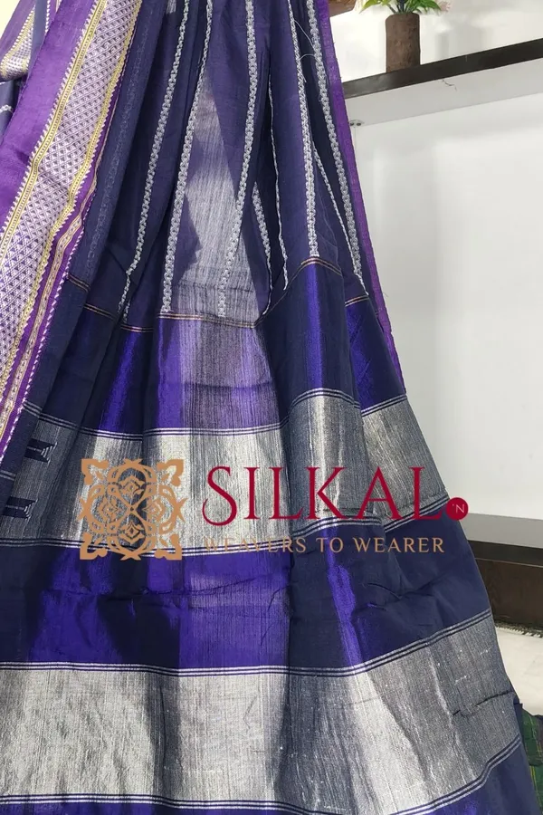 Ilkal_Cotton_Silk_Chikki_Paras_Handloom_Saree_Saree_Code-_SKL3245