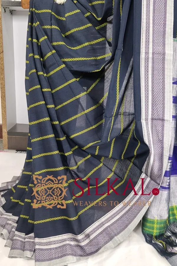 Ilkal_Cotton_Silk_Chikki_Paras_Handloom_Saree_Saree_Code-_SKL3246