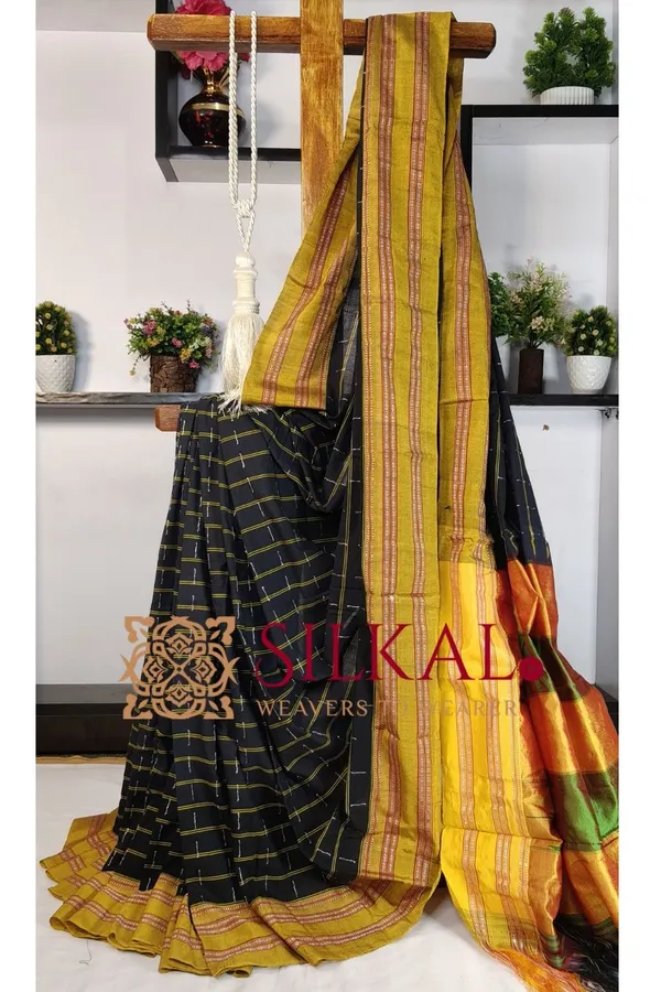 Ilkal_Cotton_Silk_Gayatri_Handloom_Saree_Saree_Code-_SKL03437
