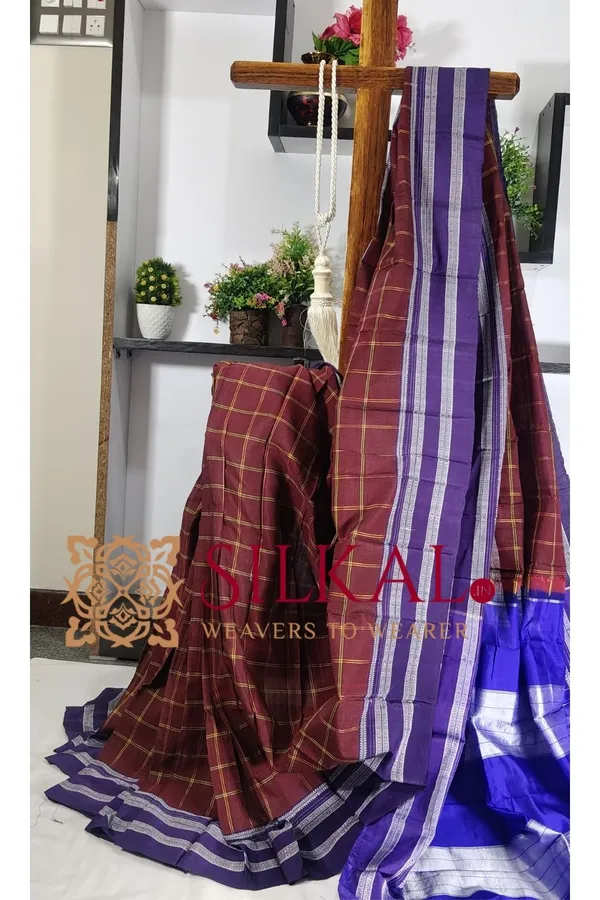 Ilkal_Cotton_Silk_Gayatri_Handloom_Saree_Saree_Code-_SKL03328