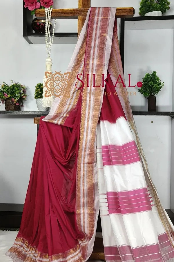 Ilkal_Cotton_Silk_Saree_SKL03519